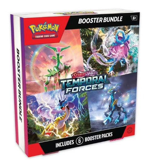 Scarlet & Violet-Temporal Forces Booster Bundle (6 Packs)