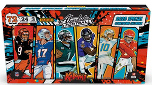 2025 Panini Absolute Football Countdown Calendar Box