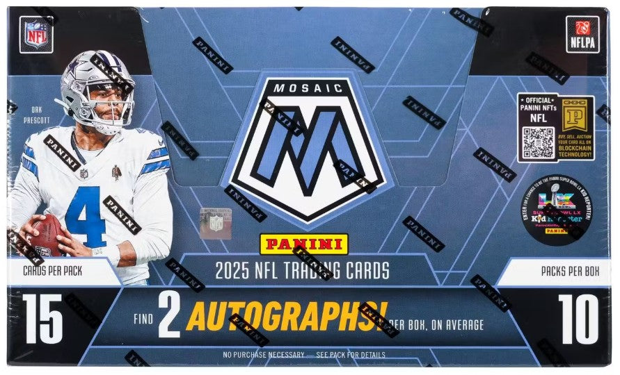 2025 Panini Mosaic Football Hobby Box