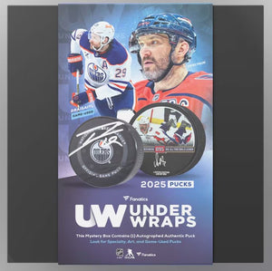 2025 Under Wraps NHL Single Puck Mystery Box