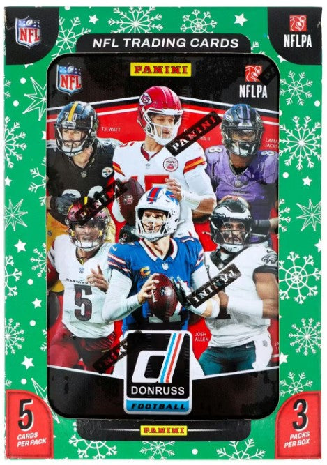 2025 Panini Donruss Football Winter Holiday Tin (Box)