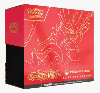 Scarlet & Violet Pokemon Center Elite Trainer Box (Exclusive) [Koraidon] - SV01: Scarlet & Violet Base Set (SVI)