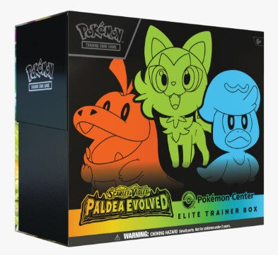 Paldea Evolved Pokemon Center Elite Trainer Box (Exclusive) - SV02: Paldea Evolved