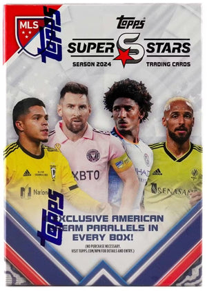 2024 Topps Superstars MLS Major League Soccer 9-Pack Blaster Box