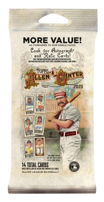 2025 Topps Allen & Ginter Baseball Fat Pack (Presell)