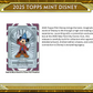 2025 Topps Disney Mint Hobby Box