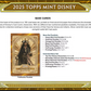 2025 Topps Disney Mint Hobby Box