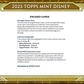 2025 Topps Disney Mint Hobby Box