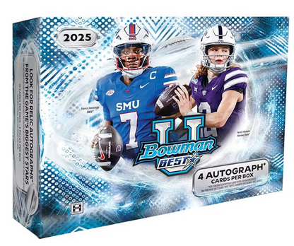 2025 Bowman University Best Football Hobby Box (Presell)