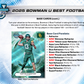 2025 Bowman University Best Football Hobby Box (Presell)