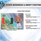 2025 Bowman University Best Football Hobby Box (Presell)