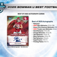 2025 Bowman University Best Football Hobby Box (Presell)