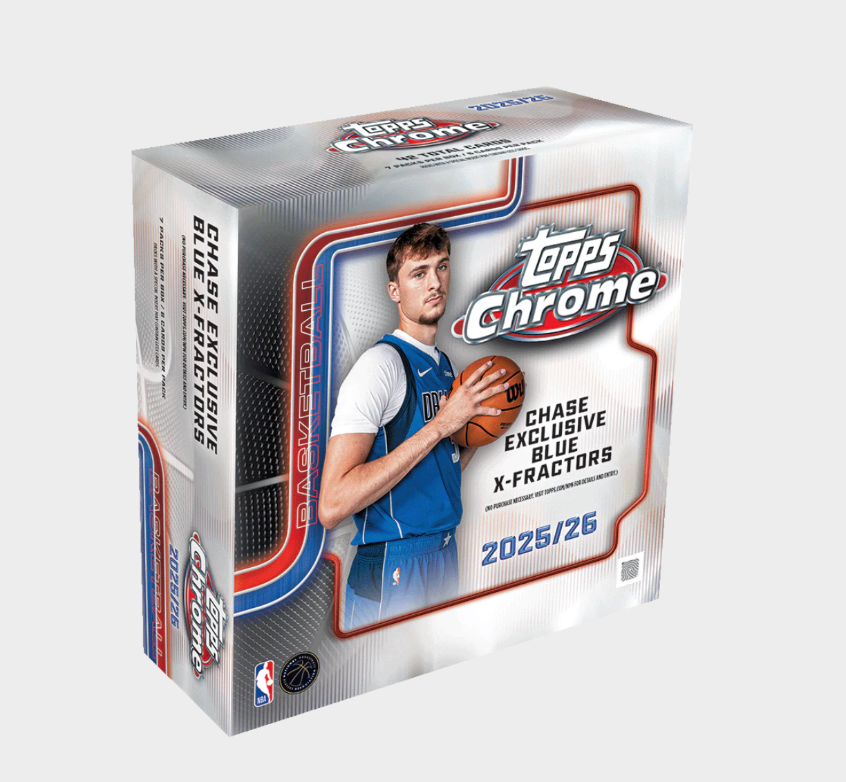 2025/26 Topps Chrome Basketball Mega Box (Presell)