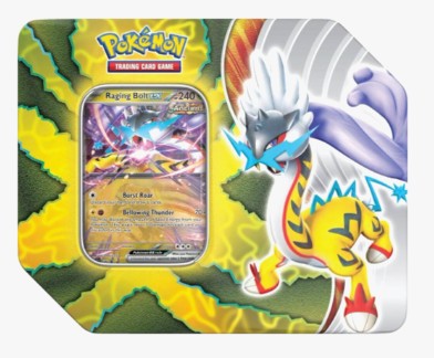 Paradox Destinies Tin [Raging Bolt ex] - Miscellaneous Cards & Products (MCAP)