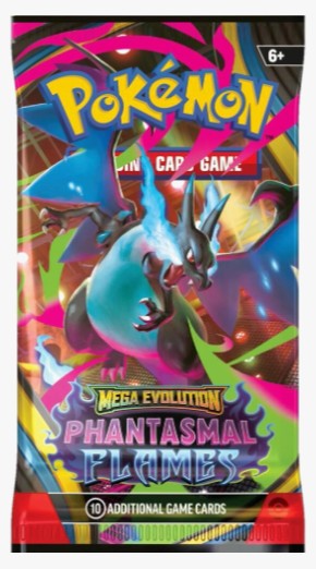 Pokemon Phantasmal Flames Booster Pack - ME02