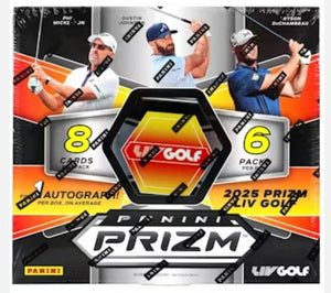 2025 Panini Prizm LIV Golf Hobby Box