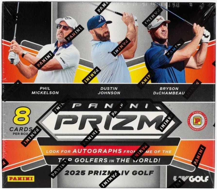 2025 Panini Prizm LIV Golf Factory Sealed International Hobby Box