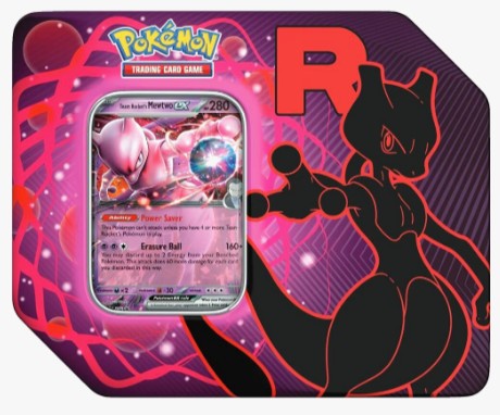 Team Rocket Tin [Team Rocket's Mewtwo ex, Nidoking ex, or Persian ex]