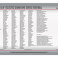2025 Leaf Eclectic Signature Series Football Mythical Hobby Box