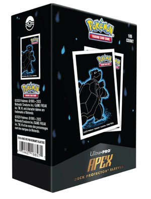 Ultra Pro: Pokemon Neon Kanto - Blastoise - Apex Deck Protector Sleeves (105ct)
