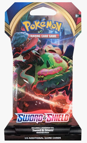 Pokemon Sword and Shield Base Set Sleeved Booster Pack - SWSH01: Sword & Shield Base Set (SWSH01)
