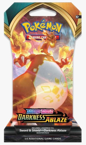 Pokemon Darkness Ablaze Sleeved Booster Pack - SWSH03: Darkness Ablaze (SWSH03)