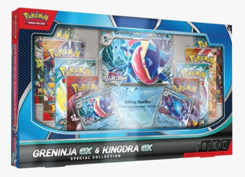 Pokemon Greninja EX & Kingdra EX Special Collection Box