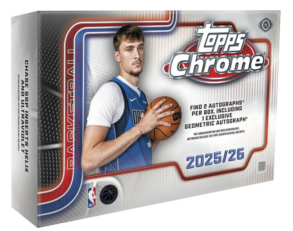 2025/26 Topps Chrome Basketball Breaker Delight Box