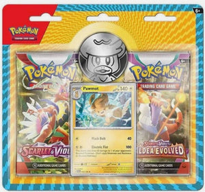 Pokémon TCG Scarlet & Violet + Paldea Evolved Blister 2 Pack Pawmot