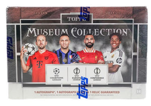 2024/25 Topps UEFA Club Competitions Museum Collection Soccer Hobby Box