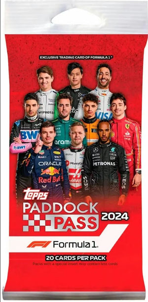 2024 Topps Paddock Pass Formula 1 F1 Jumbo Value Pack