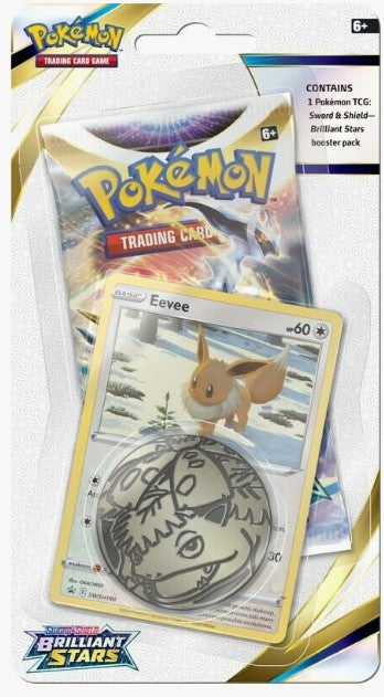 Pokemon Brilliant Stars Single Pack Blister [Eevee]