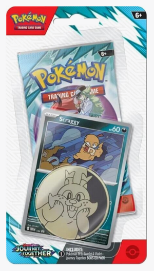 Pokemon Journey Together Single Pack Blister [Scraggy]