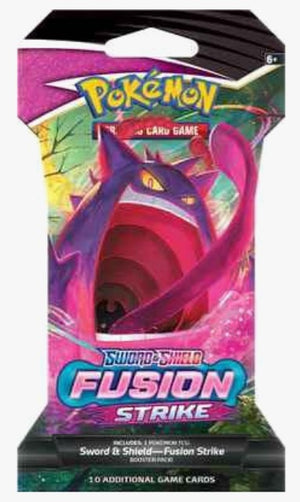 Pokemon Fusion Strike Sleeved Booster Pack - SWSH08