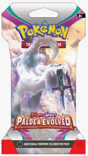Pokemon Paldea Evolved Sleeved Booster Pack - SV02
