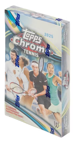 2025 Topps Chrome Tennis Hobby Box