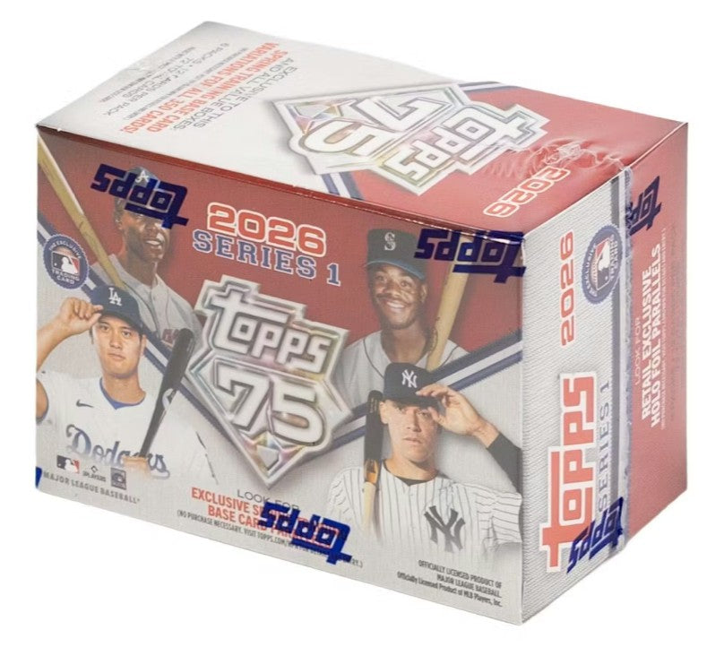 2026 Topps Series 1 Baseball 6-Pack Blaster Box