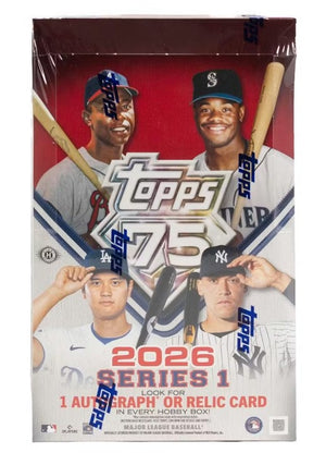 2026 Topps Series 1 Baseball Hobby Box