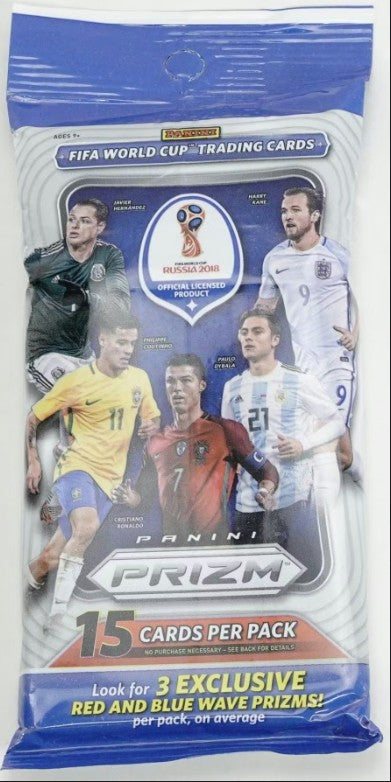 2018 Panini Prizm FIFA World Cup Soccer Multi Cello Pack