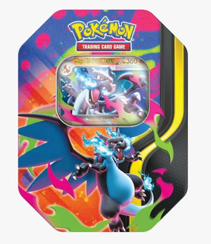 Pokemon Mega Charizard Tin (Mega Charizard X) - Miscellaneous Cards & Products (MCAP)