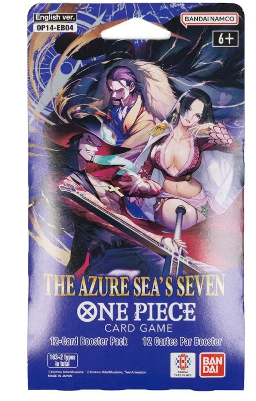 One Piece The Azure Sea's Seven Sleeved Booster Pack - (OP14)