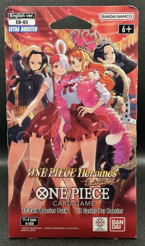 One Piece Extra Booster: One Piece Heroines Edition Sleeved Booster Pack (EB-03)