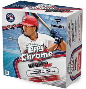 2025 Topps Chrome Update Series Baseball Mega Box (Fanatics)