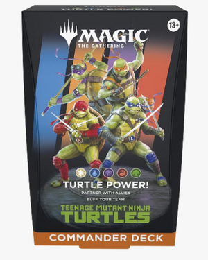 Magic: The Gathering - Teenage Mutant Ninja Turtles Commander Deck - Turtle Power!