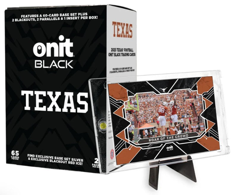 2025 University of Texas Football ONIT Black Base Edition