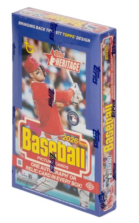 2026 Topps Heritage Baseball Hobby Box