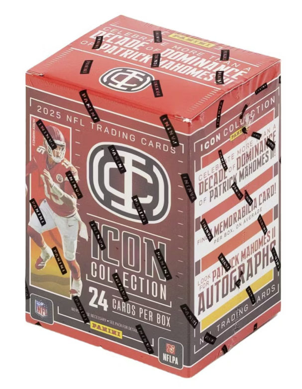 2025 Panini Mahomes Icon Collection Football Blaster Box