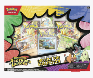 Pokemon Ascended Heroes First Partners Deluxe Pin Collection