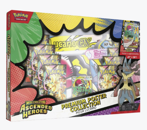 Pokemon Premium Poster Collection: Mega Lucario - ME: Ascended Heroes (ASC)