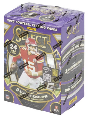 2025 Panini Select Football Blaster Box (Red & Blue Prizms!)